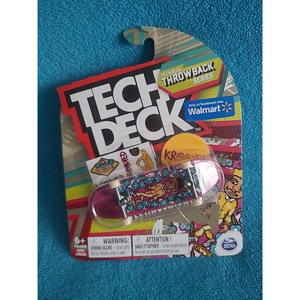 Tech Deck 2022 Krooked Walmart Exclusive Throwback Series **Ultra Rare**